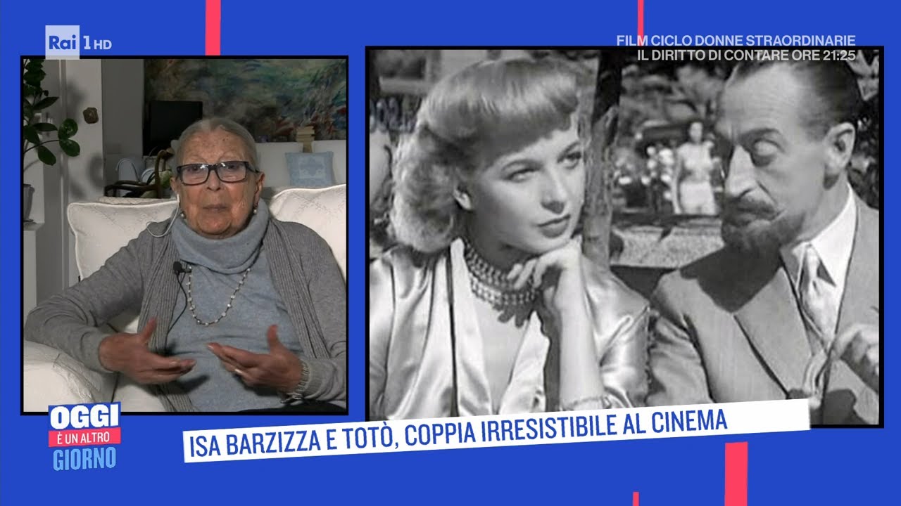 Da Totò a Macario, Isa Barzizza si racconta - Oggi è un altro giorno 06/04/2022