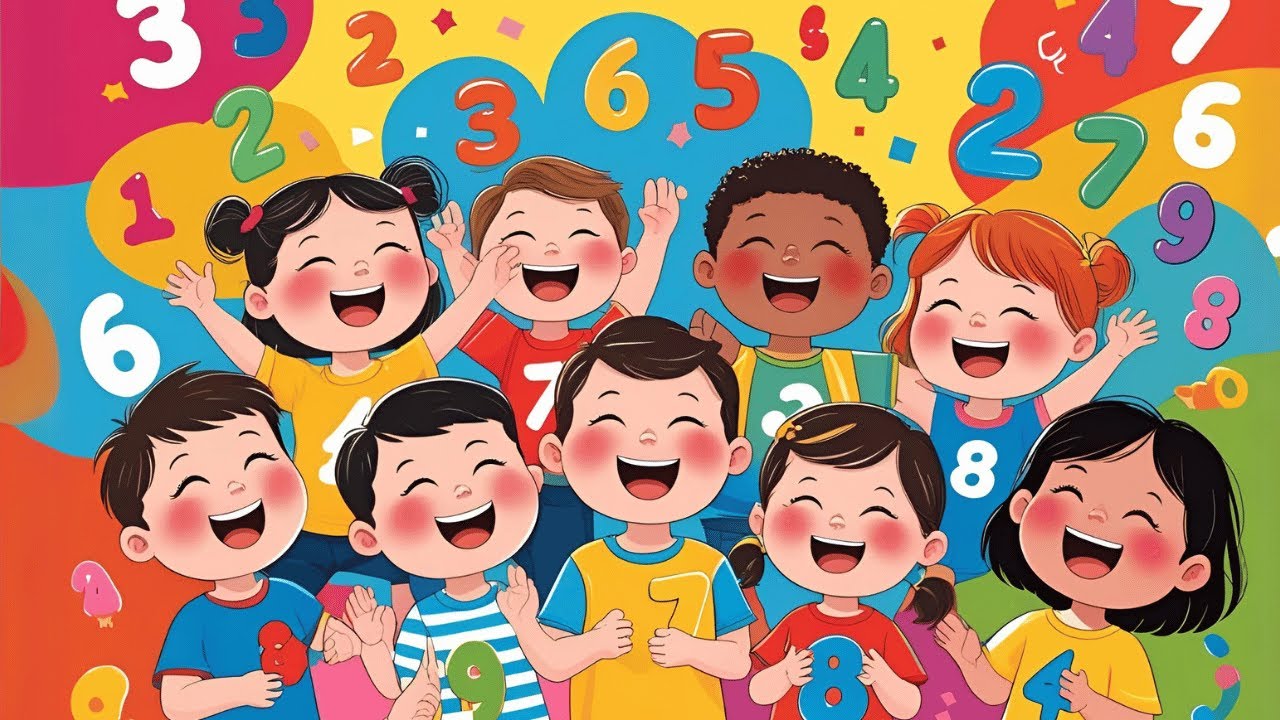 Verde, Colori & Contare! 💚🎨🖐️ Canzoni per Bambini - Miyu Canzoni