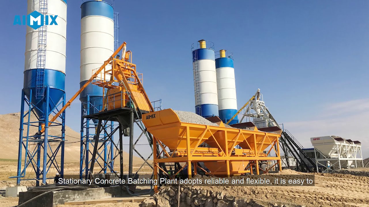 How Many Types Of Concrete Batching Plant Are There?
