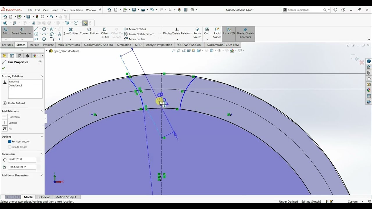 Spur Gear Design in SolidWorks: A Step-by-Step Tutorial