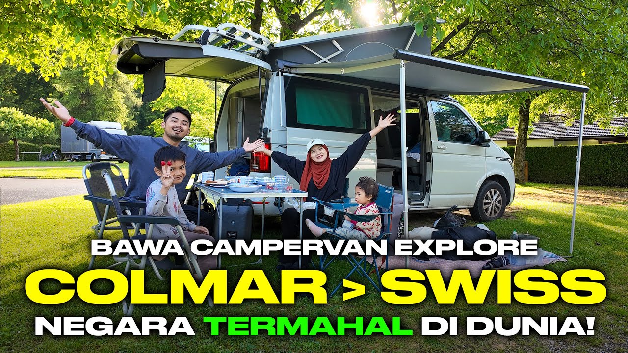 Survive Dalam Campervan di Strasbourg, Colmar & Switzerland! &ndash; TRAVELOG Europe (Part 2)