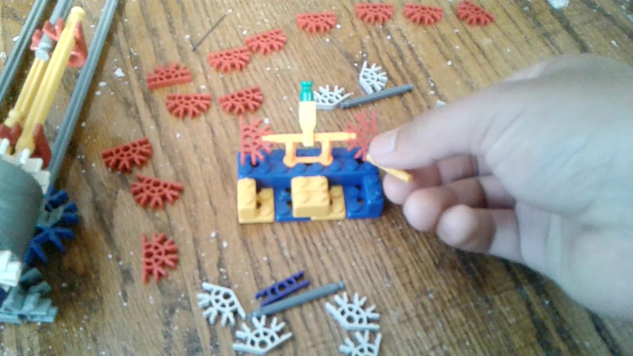 How to make shoulder restraints for knex rides