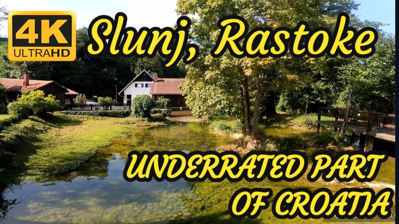 Slunj, Rastoke, Croatia - Walking tour 2024