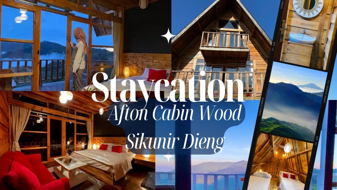 Afton Cabinwood Sikunir Dieng| Tidur di Desa Tertinggi di Pulau Jawa | @restudrl Mei 2024