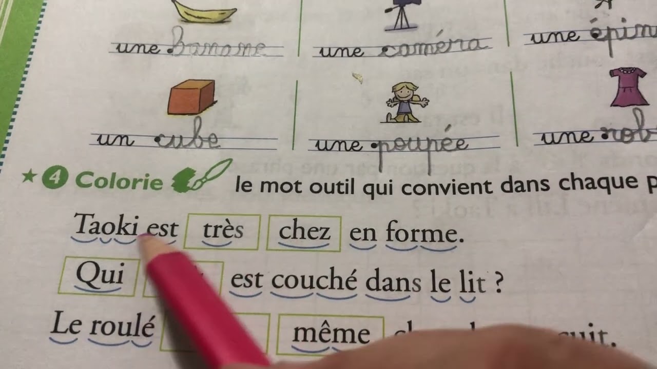 Révision des sons étudiés 