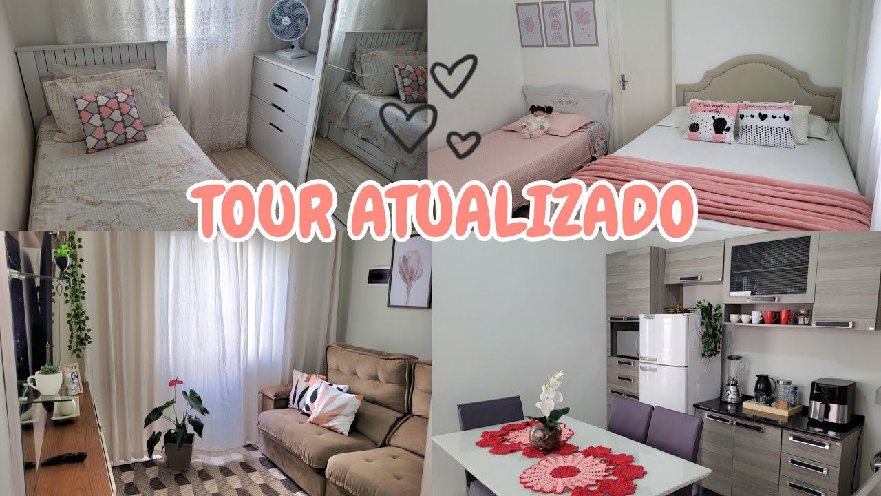 TOUR ATUALIZADO PELA MINHA  CASA♡♡ 🏠 |MOSTREI TUDO EM DETALHES 💖💖|JYSSOZA 