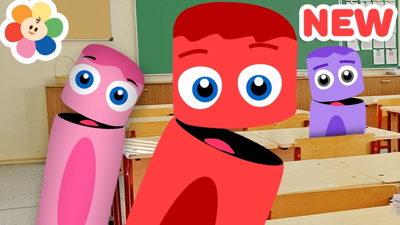 Learn Colors With Color Crew Class | Coloring Red , Pink & Purple | Learning Videos by  Baby First
