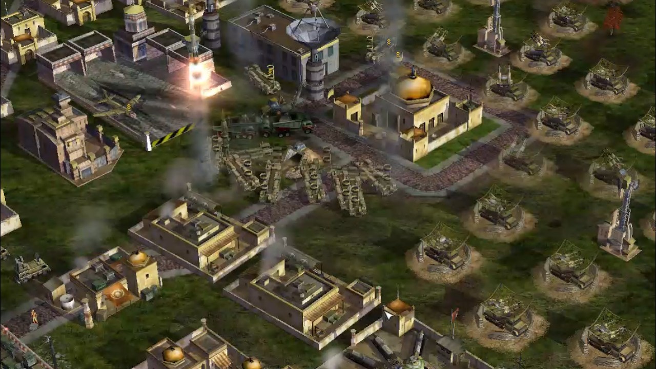 GLA DEMOLITION VS USA AIR FORCE AND CHINA ARTILLERY! C&C Generals Zero Hour Apocalyptic 2.2