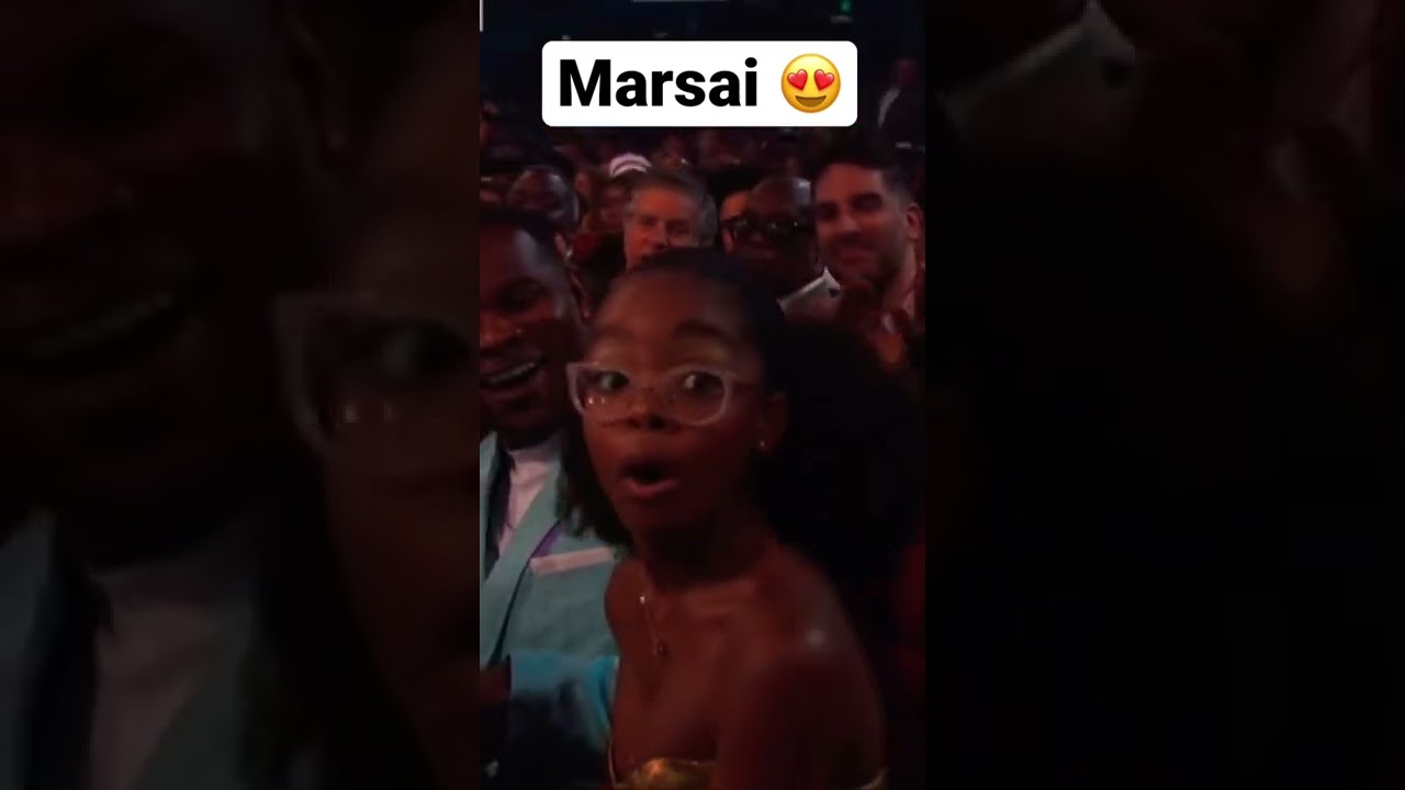 Marsai Martin Being Adorable Winning Young Stars Award
