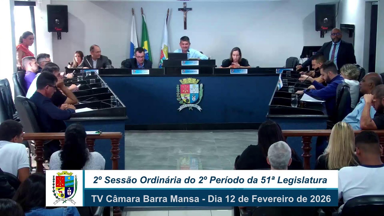 2º Sessão Ordinária do 2º Período da 51ª Legislatura - 12/02/2026