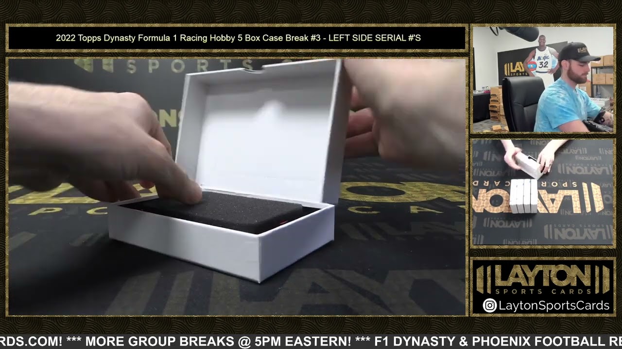AIN'T NO STAPPEN MAX VERSTAPPEN! 2022 Topps Dynasty Formula 1 Racing Hobby 5 Box Case Break #3