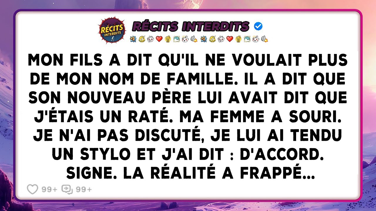 Mon Fils A Renoncé À Mon Nom, Ma Femme Souriait Jusqu’à Ce Que La Vérité Juridique Change Tout...