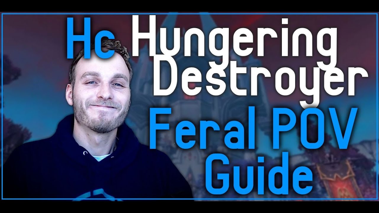 Hungering Destroyer - Heroic Castle Nathria Feral POV Guide - Psybearslat