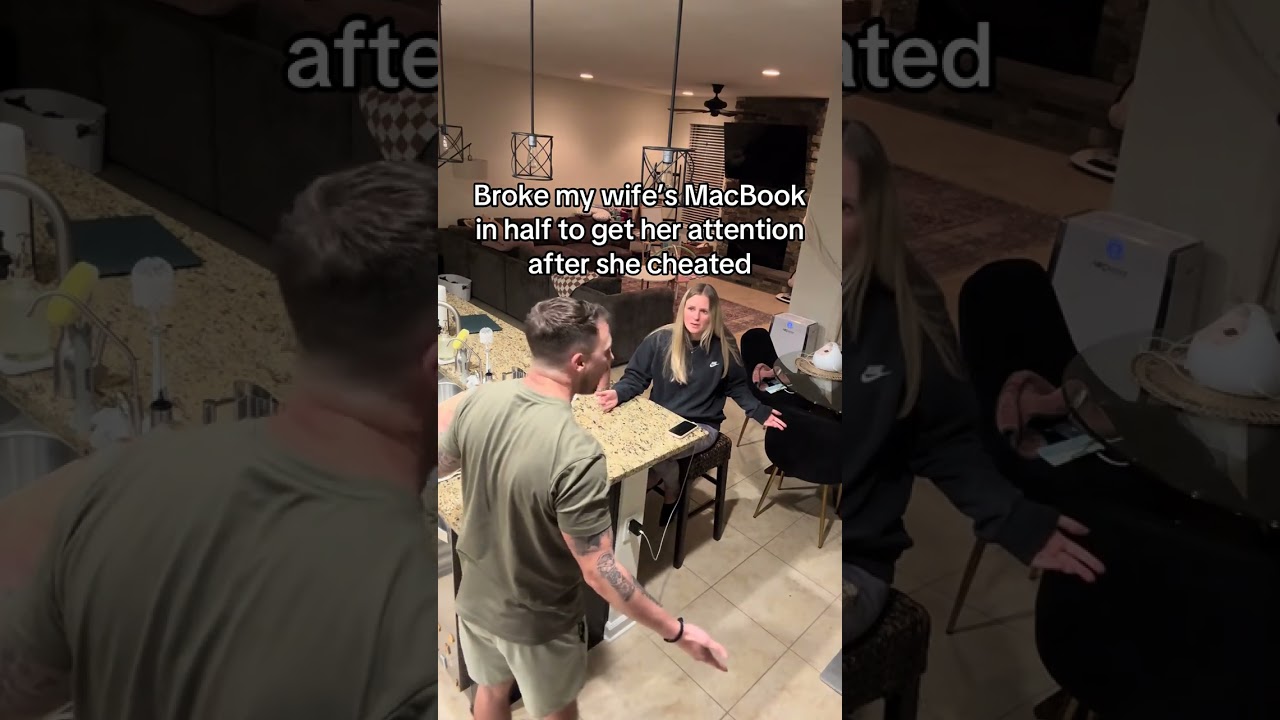 Husband CAUGHT his wife cheating on him… so he did this 💔