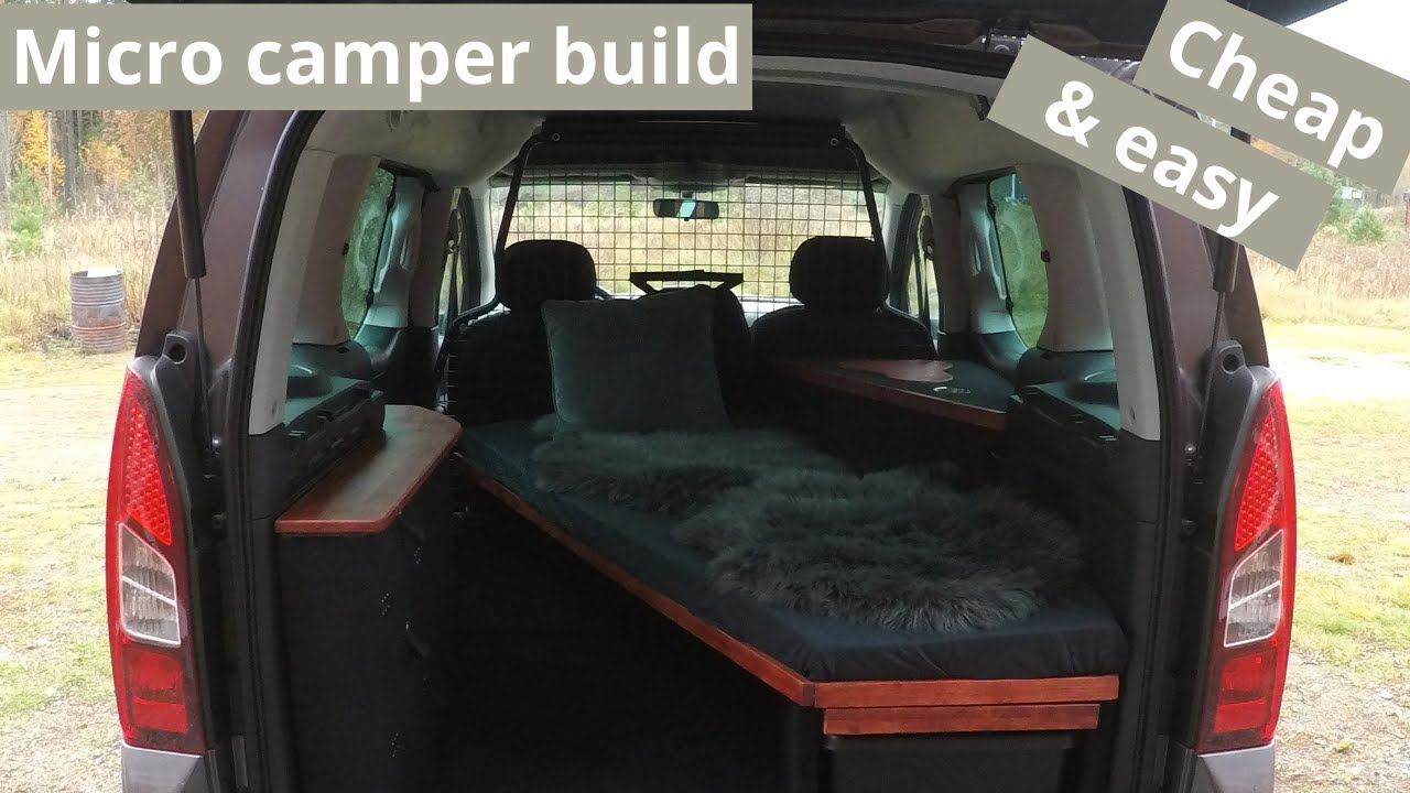 DIY Micro camper build / Peugeot partner