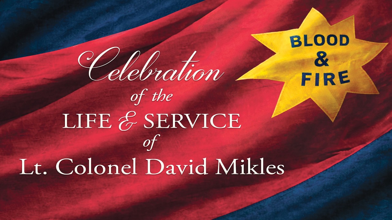 Celebration of Life Service for Lt. Colonel David Mikles