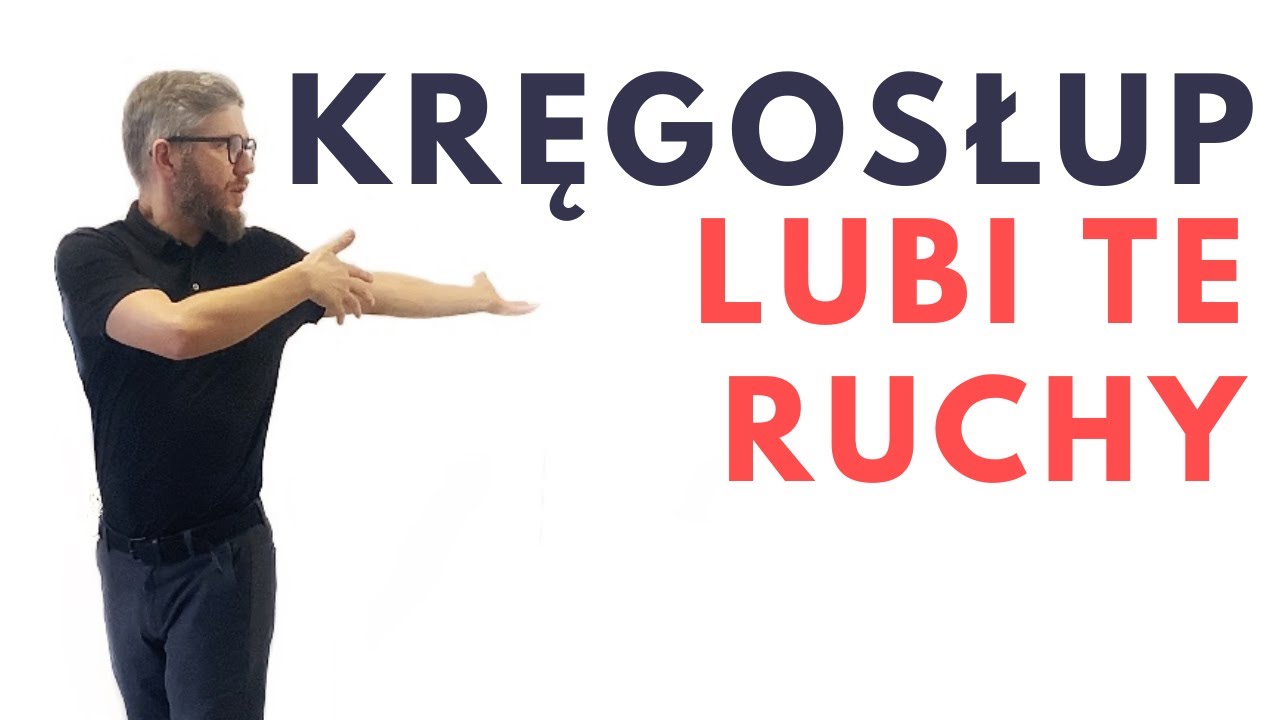 Bezpieczne USPRAWNIANIE KRĘGOSŁUPA - dobre na b&oacute;l plec&oacute;w/b&oacute;l kręgosłupa - dr n. med. Marcin Wytrążek