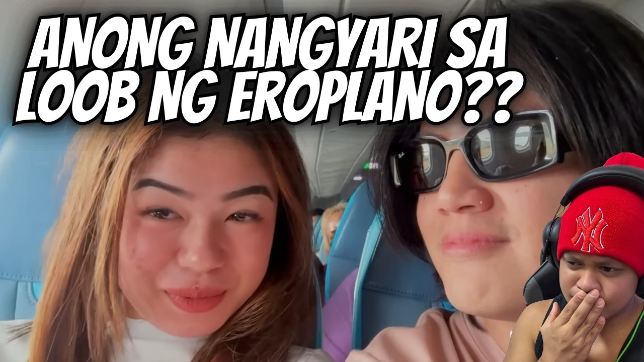 ⭕️HALA‼️MICRIS KILIG HANGGANG SA LOOB NG EROPLANO!