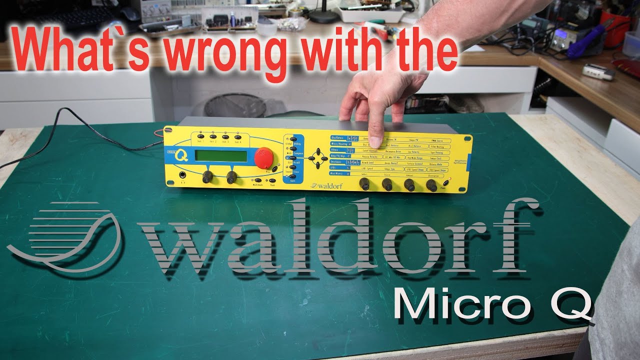 Waldorf Micro Q  Repair Synth Hunter Episode 46