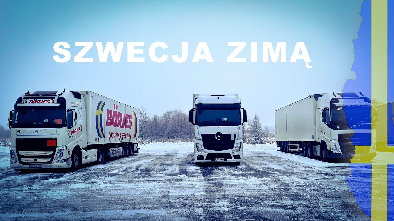 ORYGINALNY ON - JAK WYGLĄDA JAZDA PO SZWECJI ZIMĄ ?