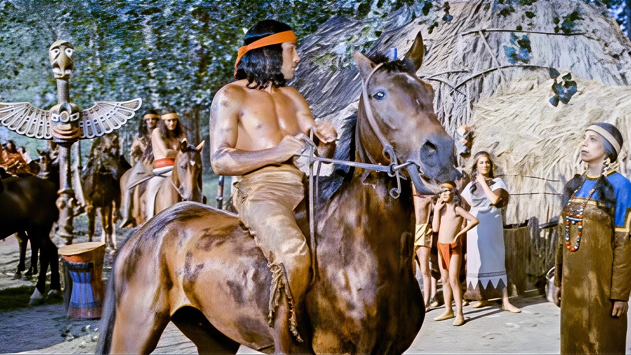Последний рубеж чероки (1964) Вестерн на французском языке