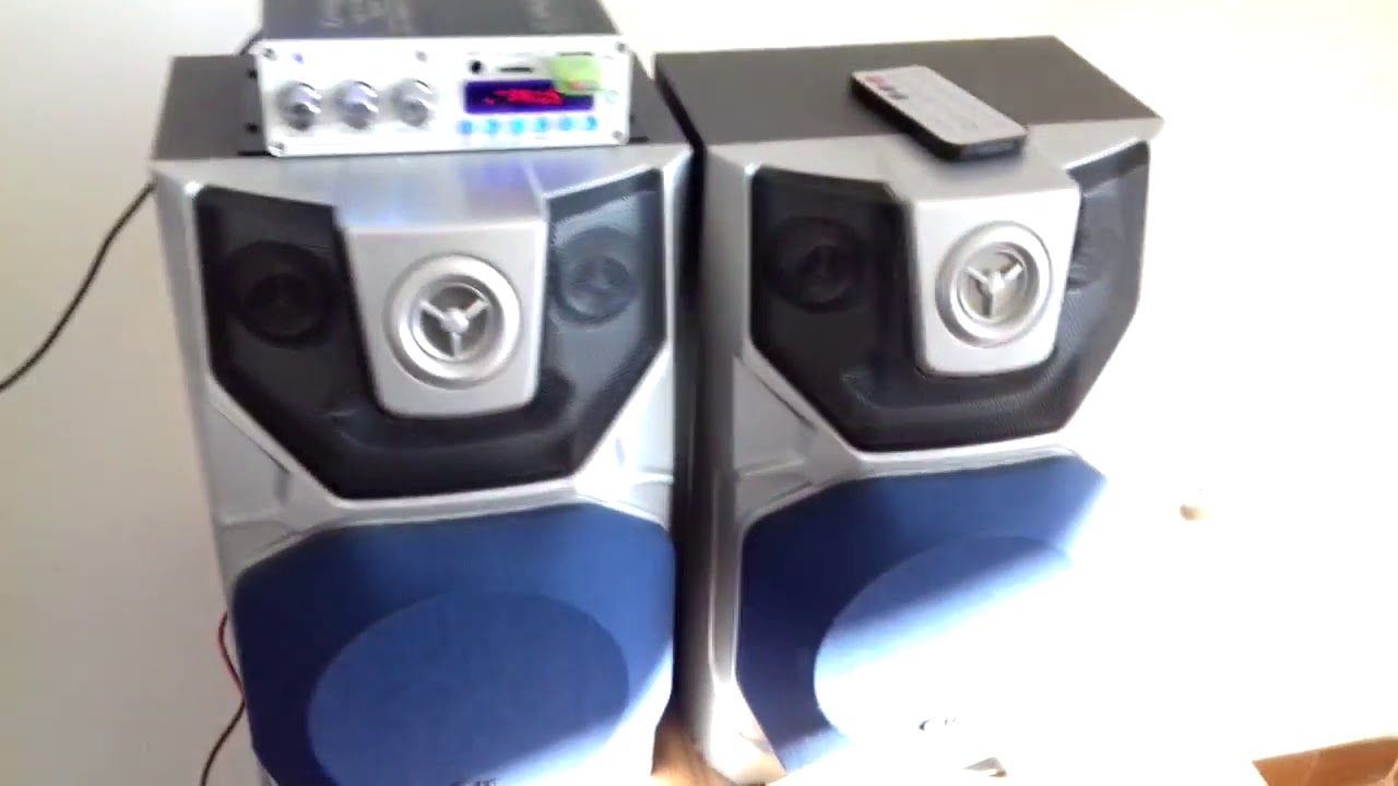 Чистый звук и мощный бас в бюджет 30 $ Усилитель Kentiger V10 Bluetooth Hi Fi Class D +колонки LG 2