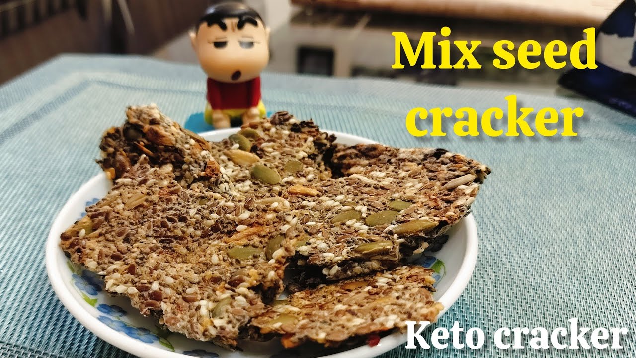 Mix seeds cracker recipe , healthy seed cracker recipe in Hindi
