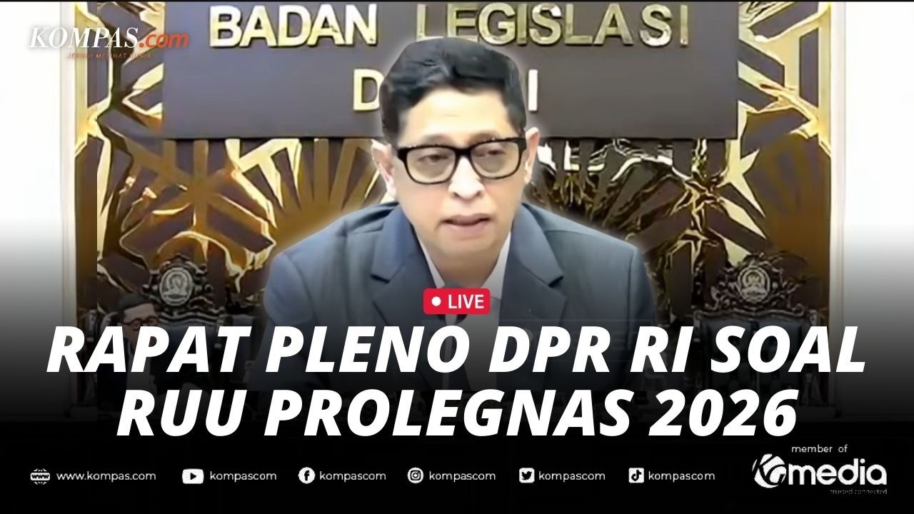 BREAKING NEWS - DPR Bahas RUU Prolegnas 2026, Apa Saja yang Diubah?