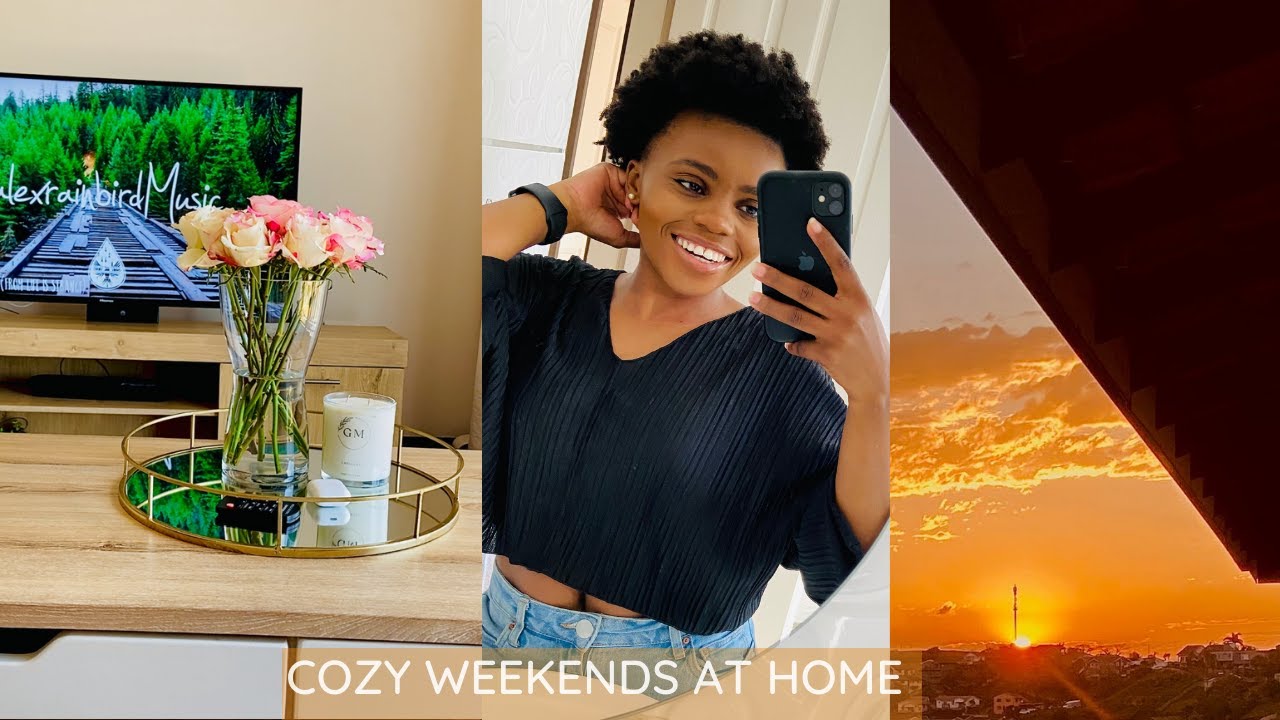 VLOG | COZY RAINY WEEKENDS AT HOME | BAKING | EATING UNORTHODOX FOOD | SOUTH AFRICAN YOUTUBER