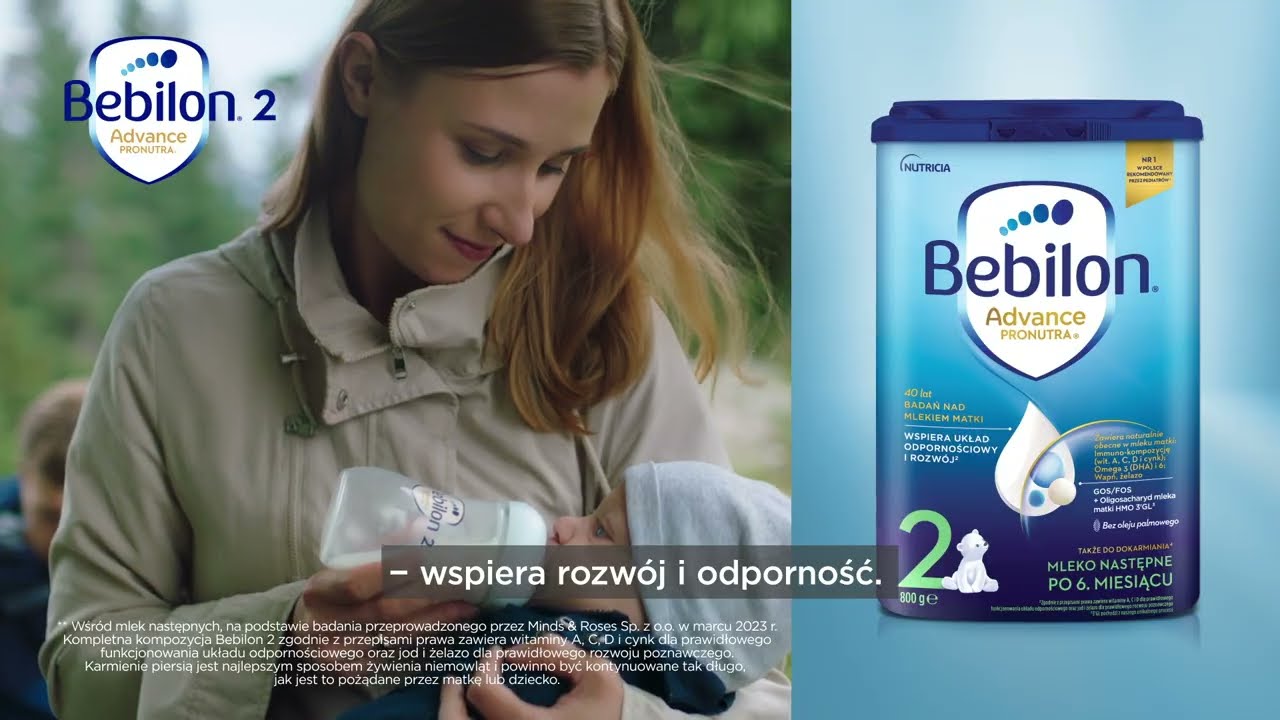 Bebilon Pronutra 2 &ndash; kompletna kompozycja ze składnikami występującymi w mleku matki