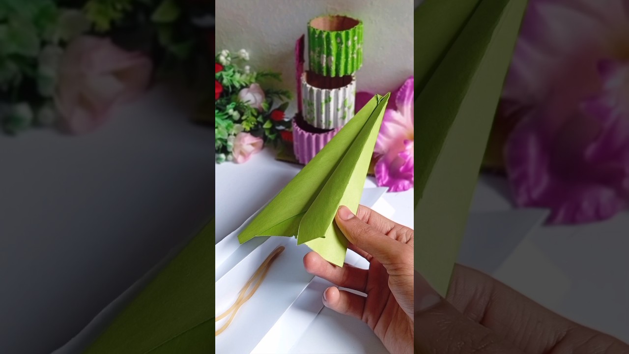 ✨DIY Easy Paper Plane💯Work 