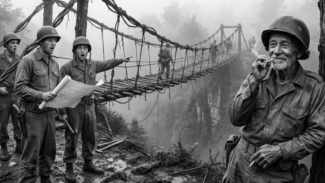 Os Engenheiros Pediram 3 Dias. O Caipira Brasileiro Fez uma Ponte de Cipó em Horas.