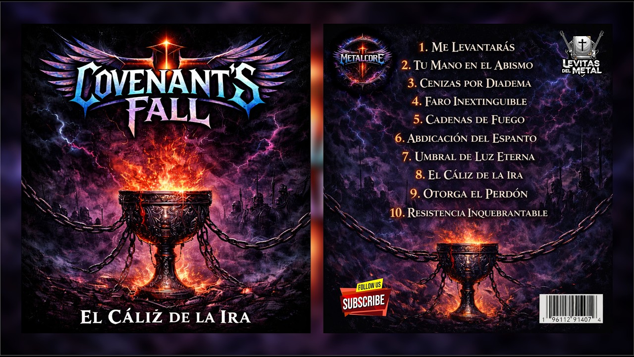 Covenant's Fall - El Cáliz de la Ira (Full Album) | Metalcore Cristiano 🔥
