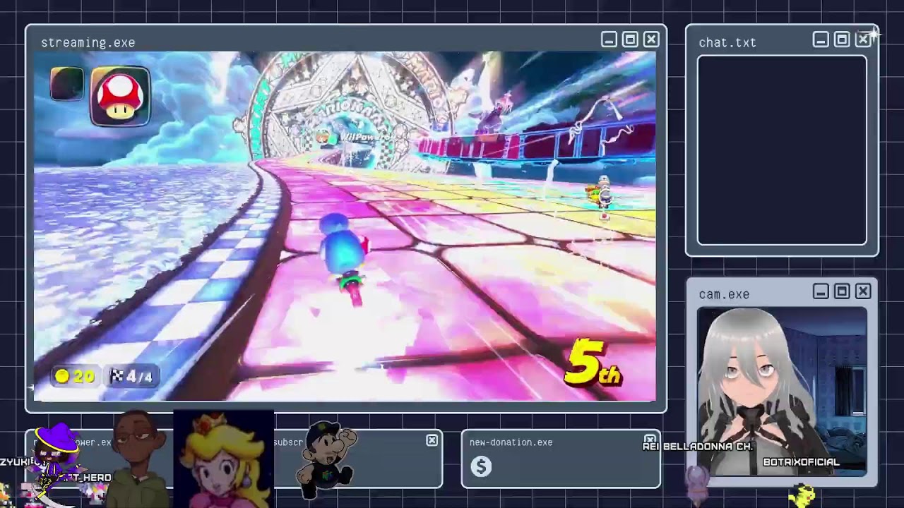 [Mario Kart World] Playing with the among friends
