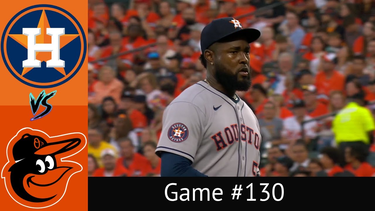 Astros VS Orioles Condensed Game 8/23/25