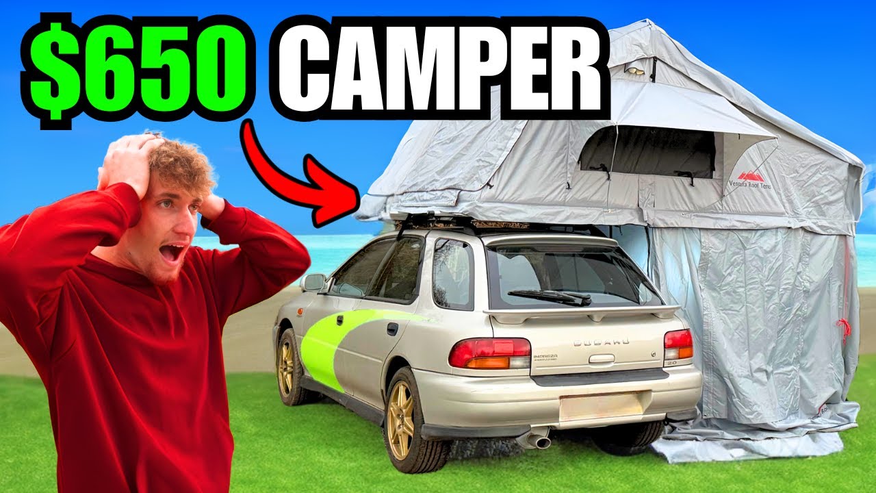 Turning My CHEAP Car Into A CAMPERVAN!