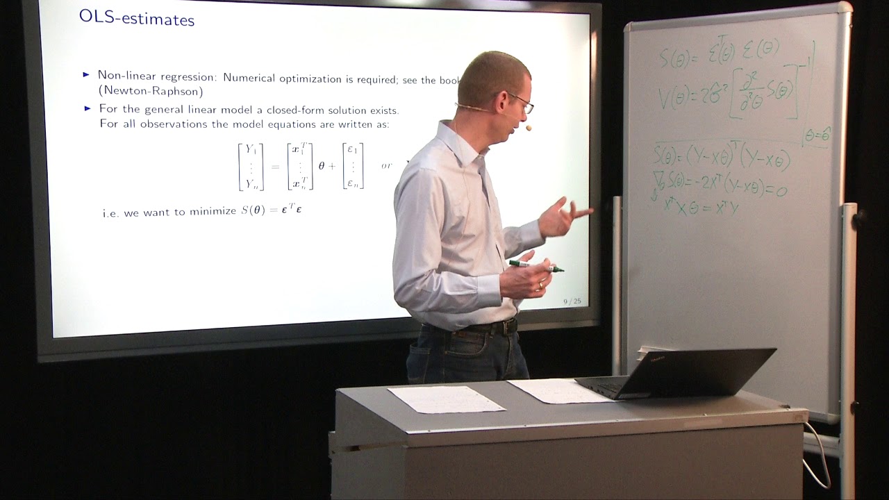 02417 Lecture 2 part B: Ordinary least squares - continued