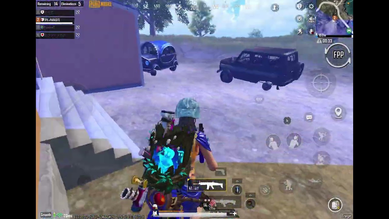 Friend in same lobby 🤠ultimate royal PUBG mobile iPad 11Pro 