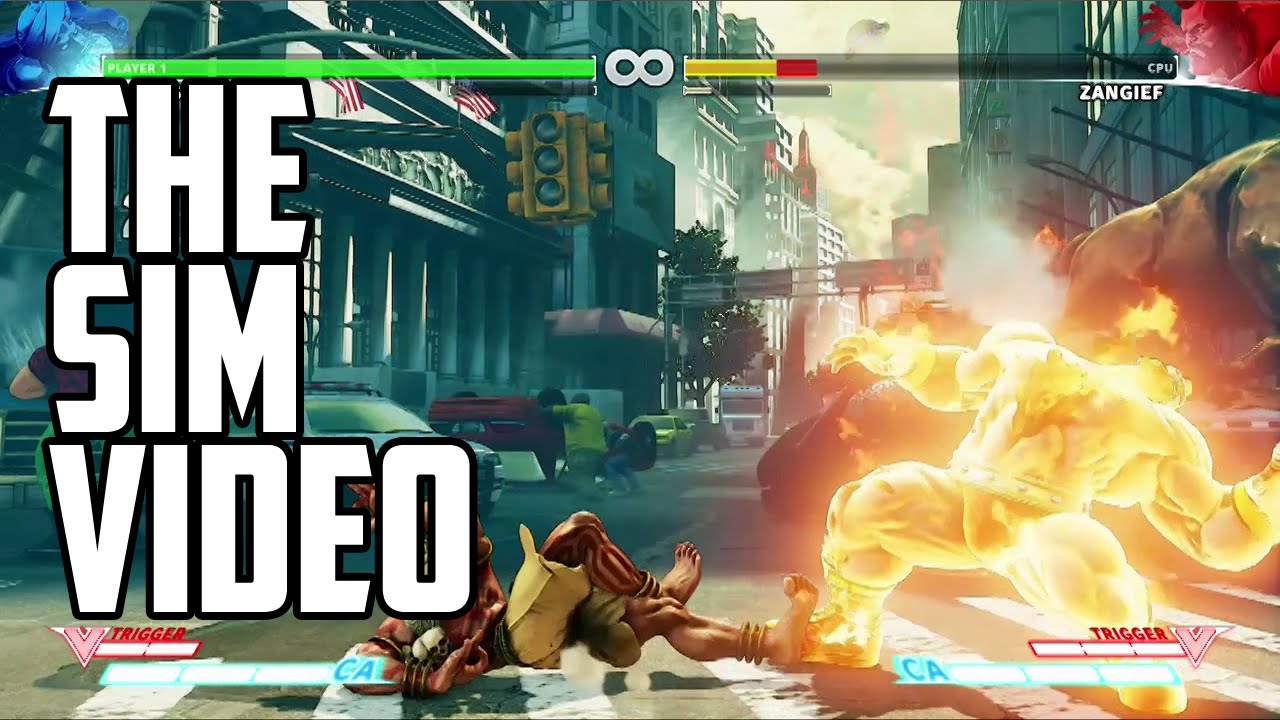 Street Fighter 5 Dhalsim Combo Video