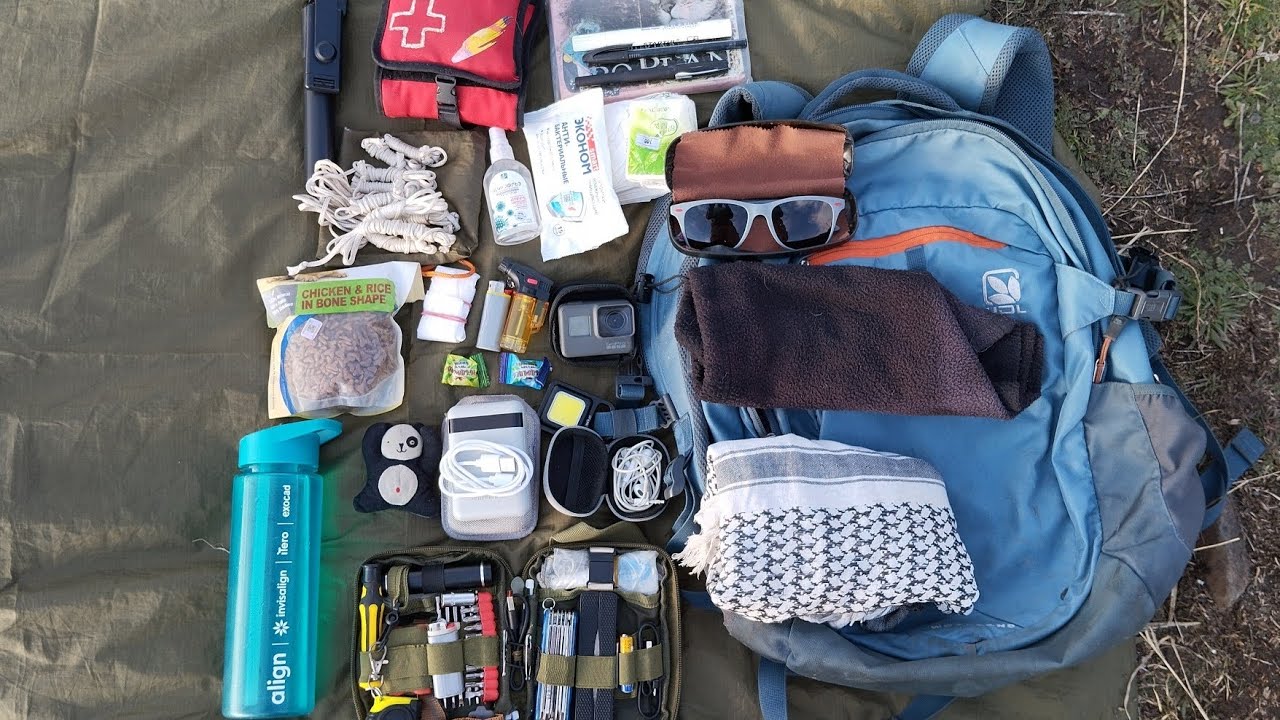EDC рюкзак и его содержимое