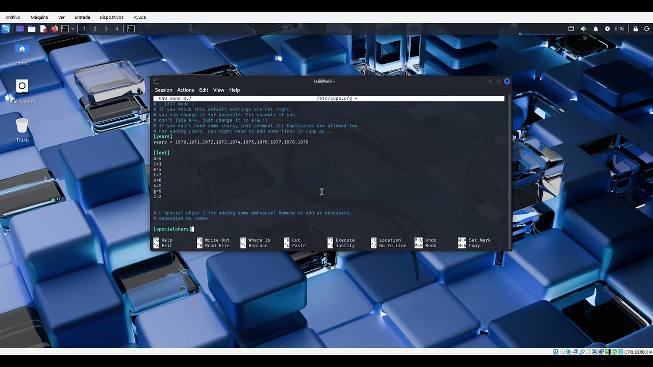 Creación de un Diccionario Personalizado + Simulación de Ataques y Defensas