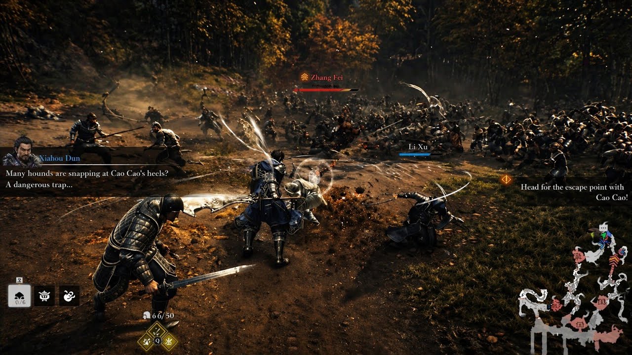 Xiahou Dun vs Guan Yu – Battle of Huarong | Full Gameplay | Dynasty Warriors Origins