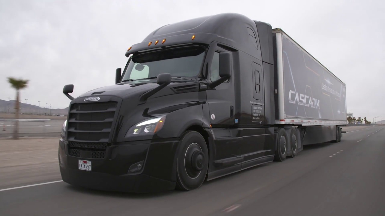 Daimler Trucks - Freightliner Cascadia Active Lane Assist - Lake Keep Assist