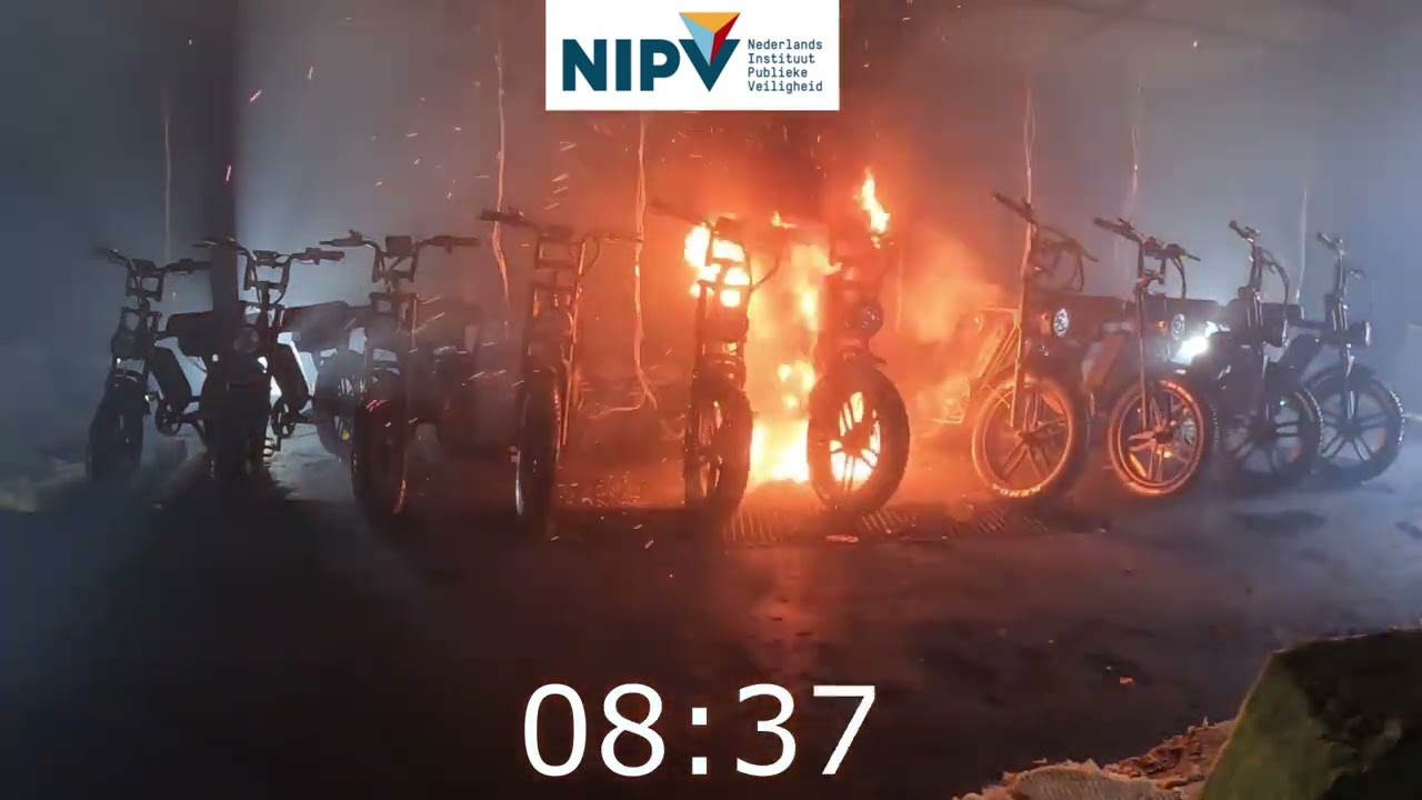 Experiment stallingsituatie met fatbikes voorzien van sprinkler (HC-2)