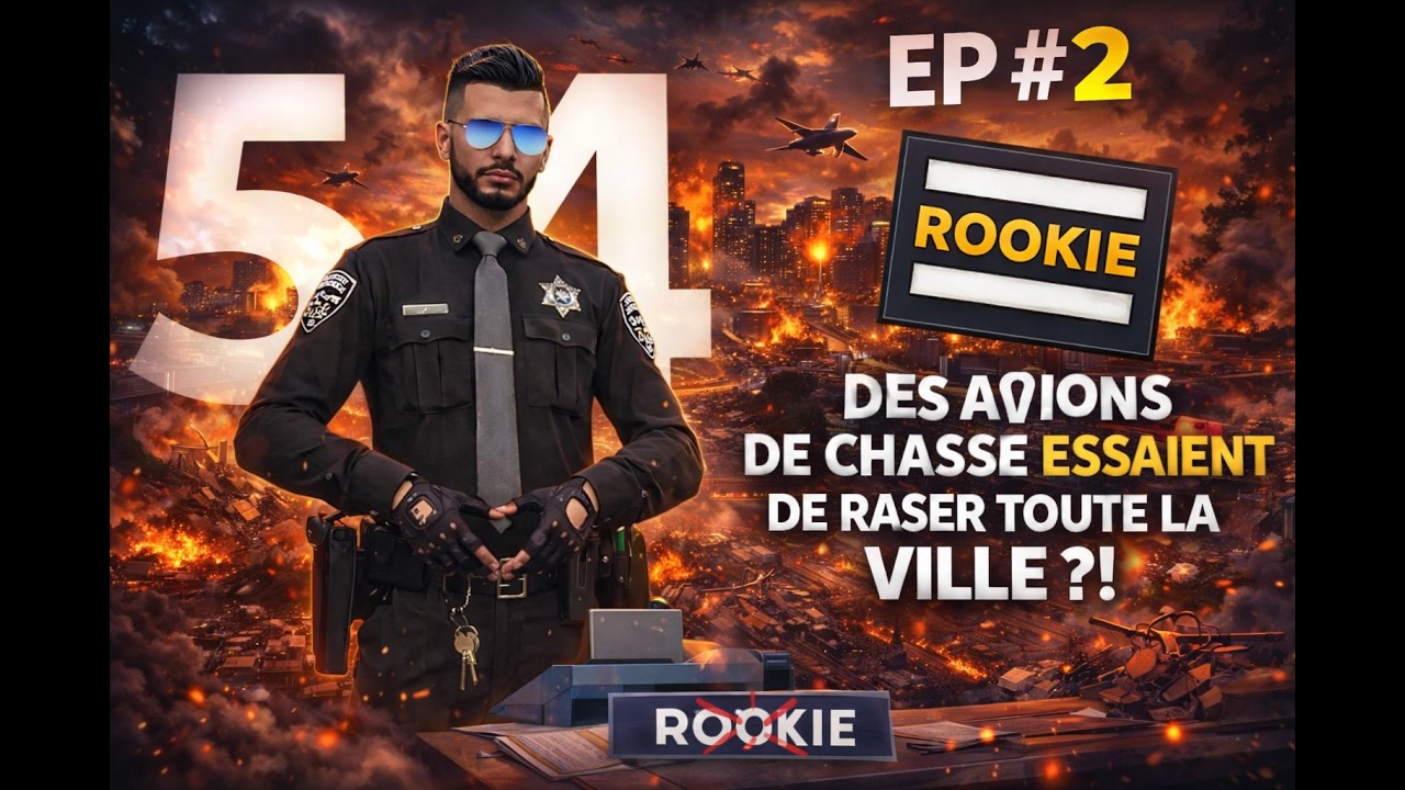 Live GTA5 RP PS4 sans Discord (session) DES AVIONS DE CHASSE ESSAIENT DE RASER TOUTE LA VILLE ?!