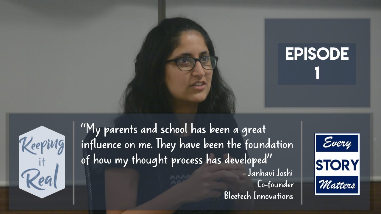 Keeping It Real | Janhavi Joshi - Episode 1 | Co-founder Bleetech Innovations
