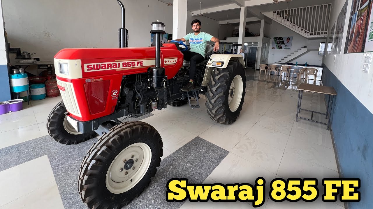 Swaraj 855 FE 2025 🔥Red Swaraj 855👍 Farming Yatra