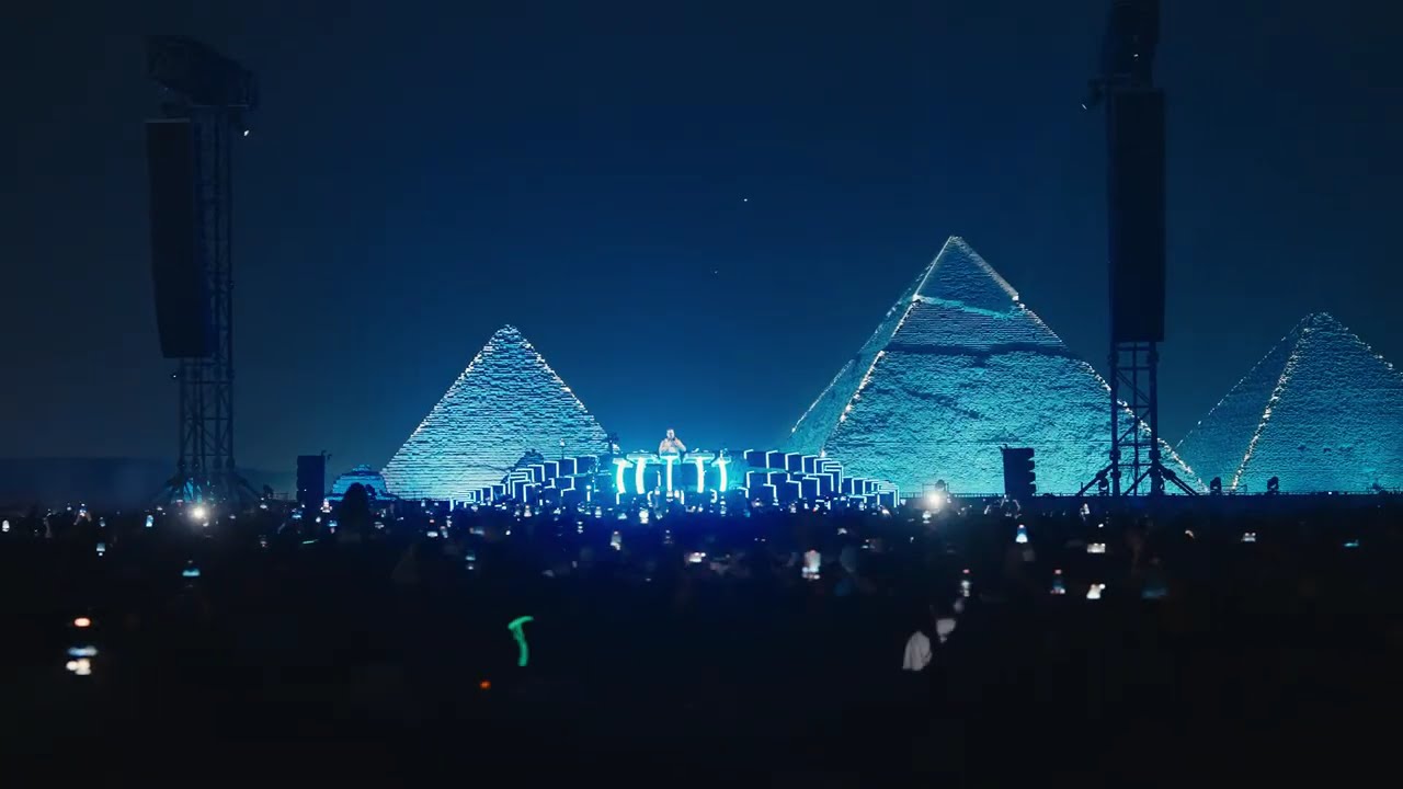 Sheila & B. Devotion - Spacer (Ti&euml;sto Remix) | Ti&euml;sto live at the Great Pyramids of Giza 2025