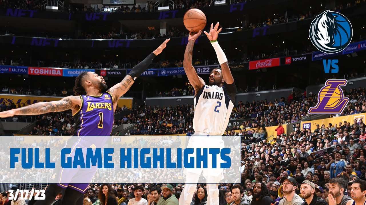 Kyrie Irving (38 points) Highlights vs. LA Lakers | March 18, 2023