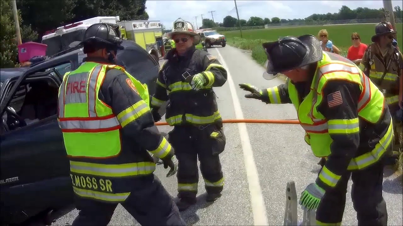 Company 50 Takes in Back-to-Back Entrapments *Helmet Cam*